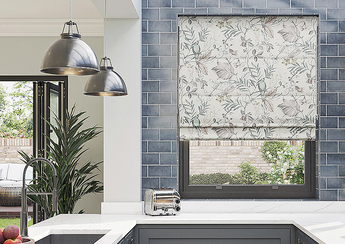 Iquitos, Dove Grey - Roman Blind - Image 3